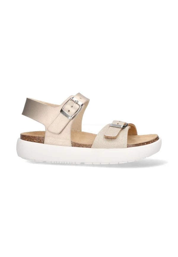 Platform sandals - beige
