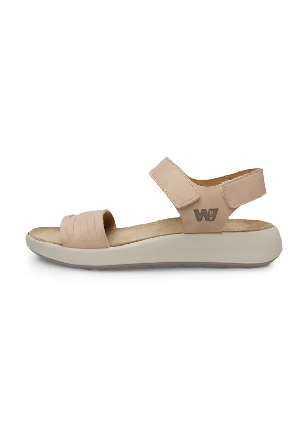 Platform sandals - beige