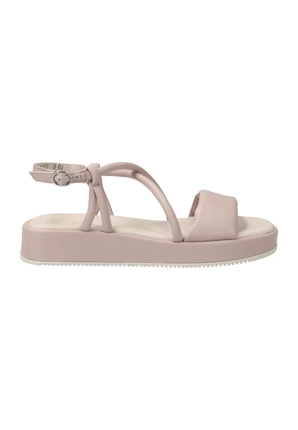 Platform sandals - beige