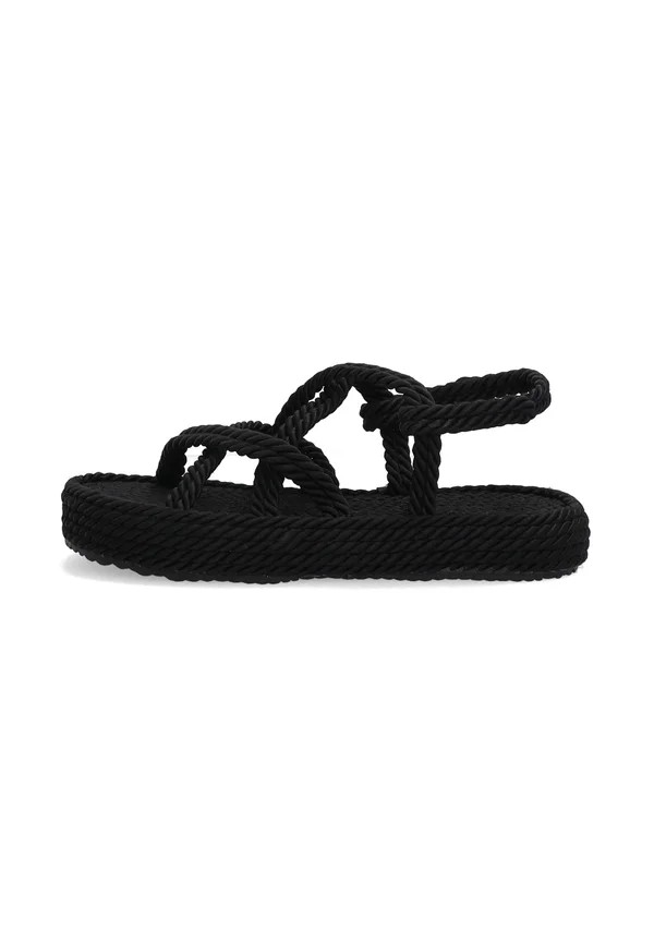 Platform sandals - black