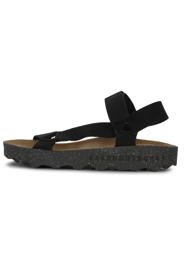 Platform sandals - black