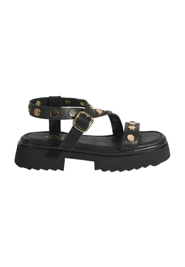 Platform sandals - black