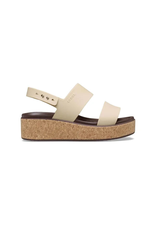 Platform sandals - chai
