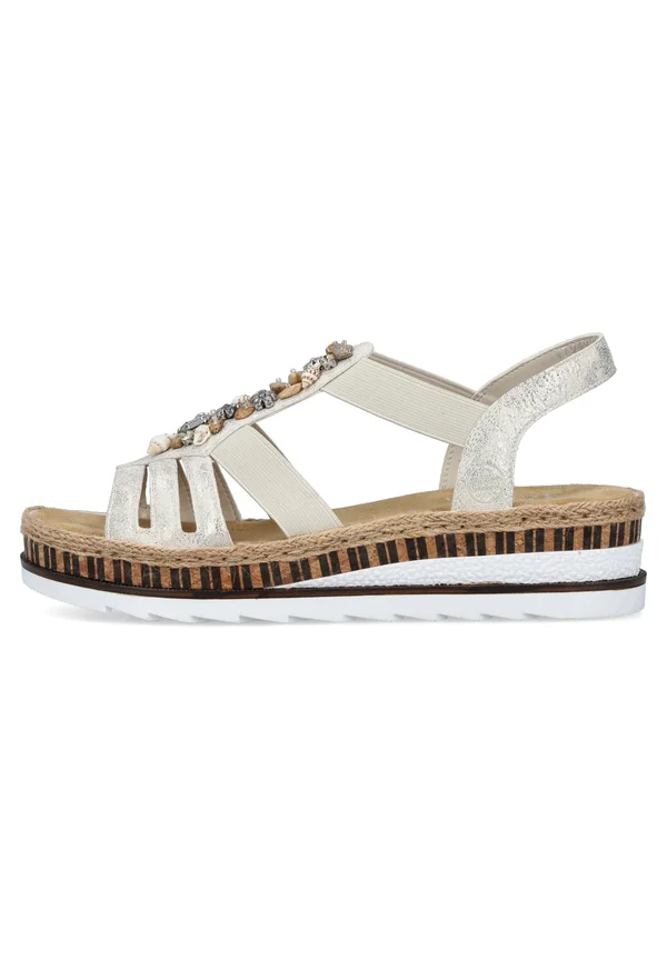 Platform sandals - gold