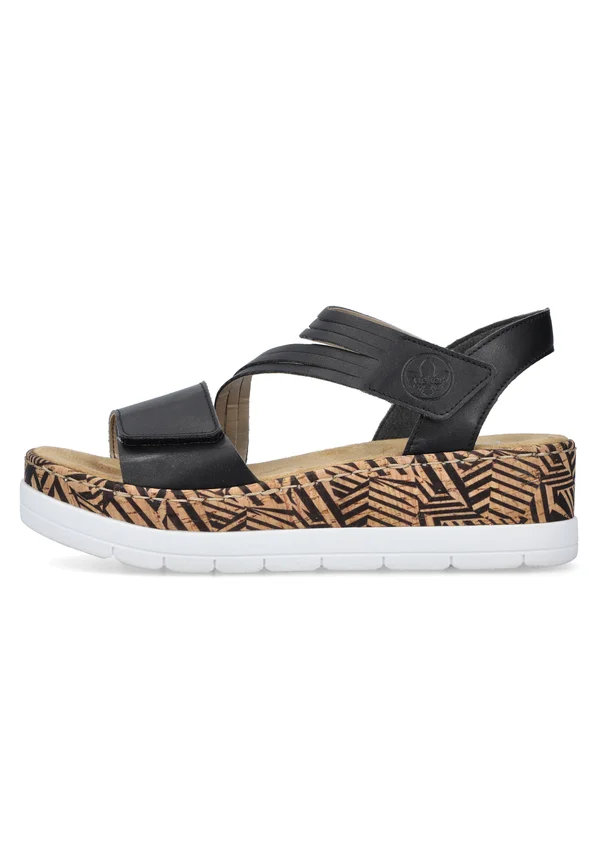 Platform sandals - schwarz