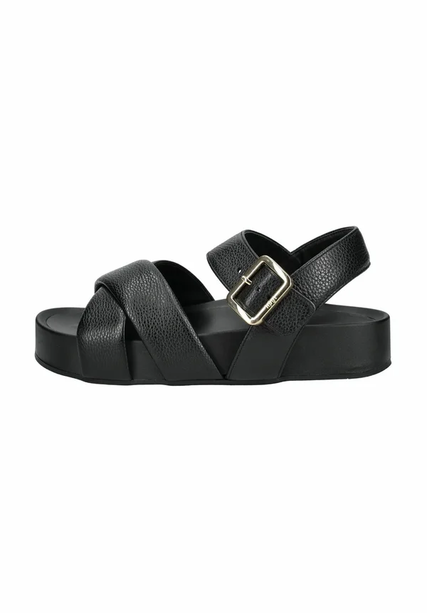 Platform sandals - schwarz