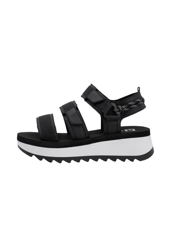 Platform sandals - schwarz