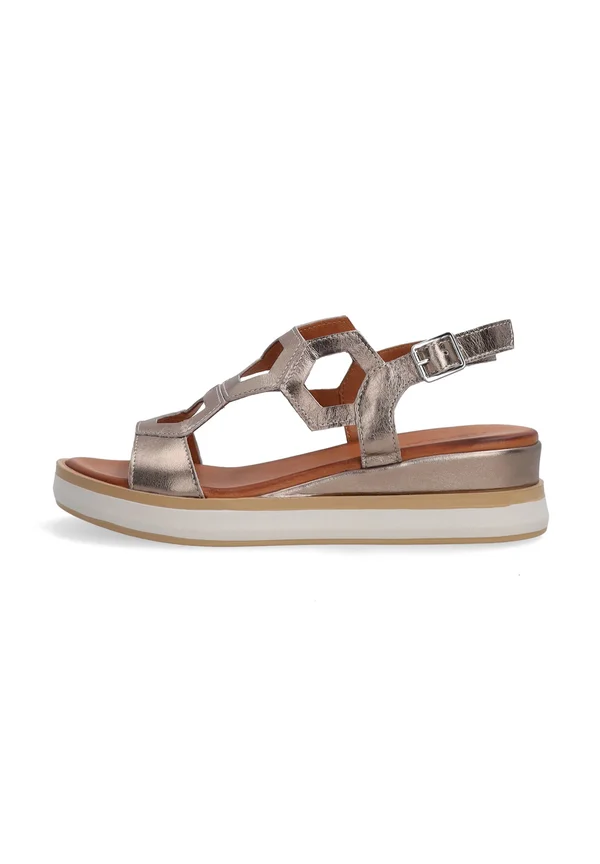 Platform sandals - silver