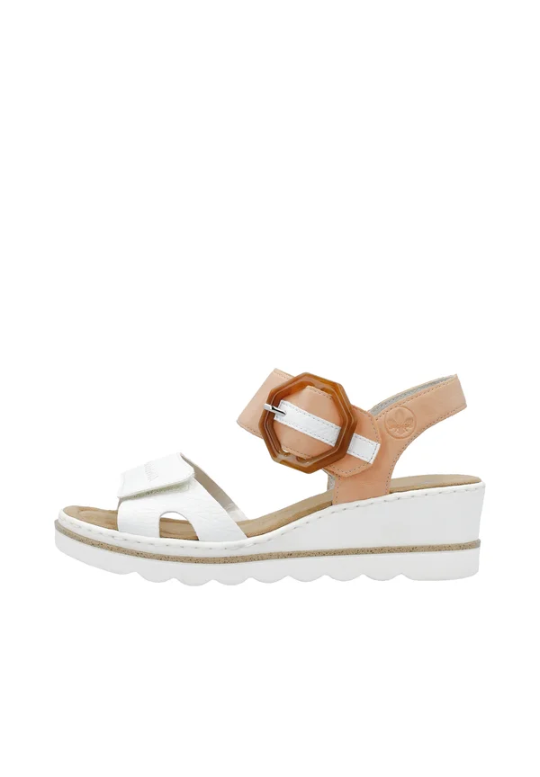Platform sandals - weiss