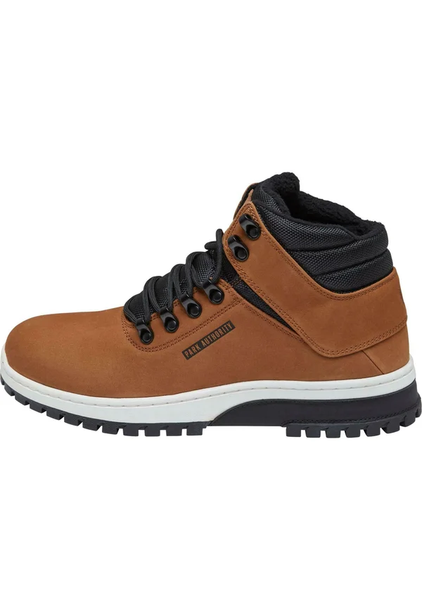 PLAY HARD TERRITORY SUPERIOR - Lace-up ankle boots - honey black