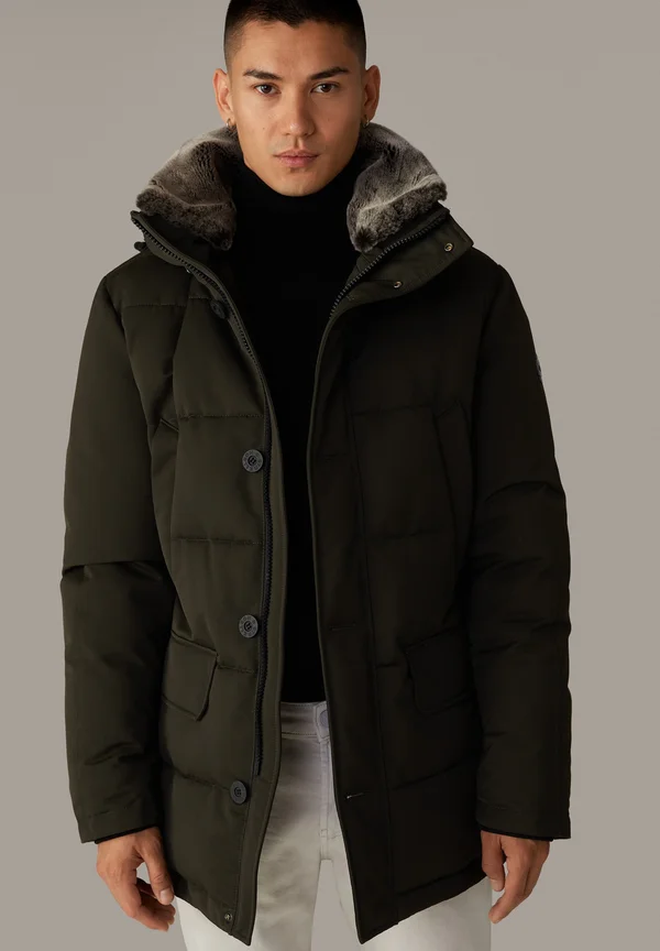 PLAZA - Winter jacket - oliv