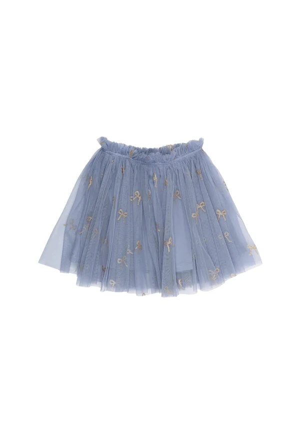 Pleated skirt - tempest aop