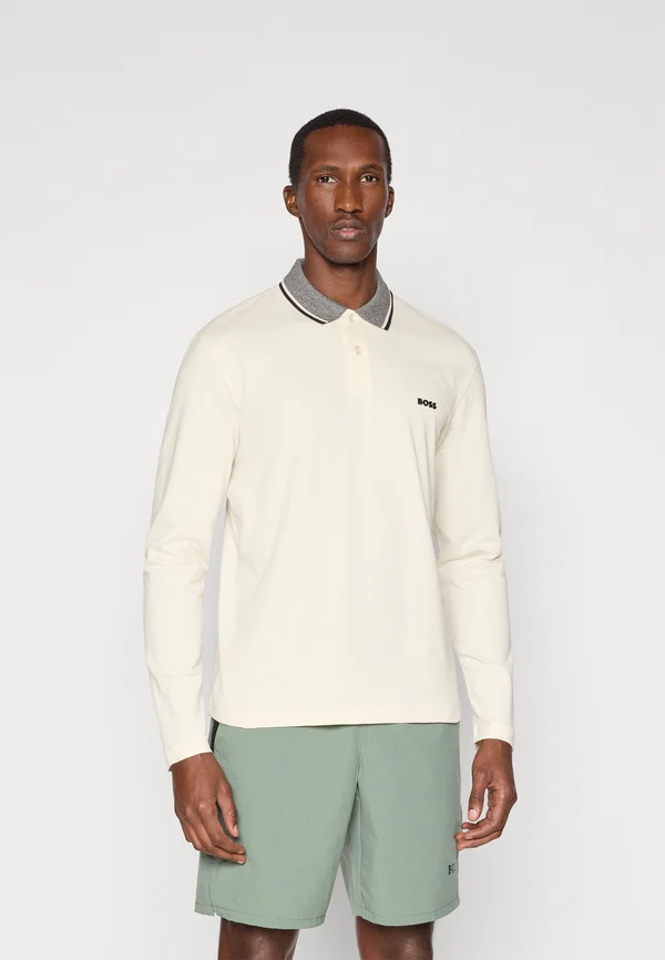 PLISY - Polo shirt - open white