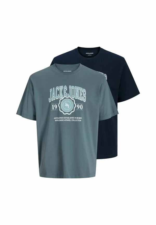 PLUS SIZE 2ER-PACK LOGO - Print T-shirt - sky captain