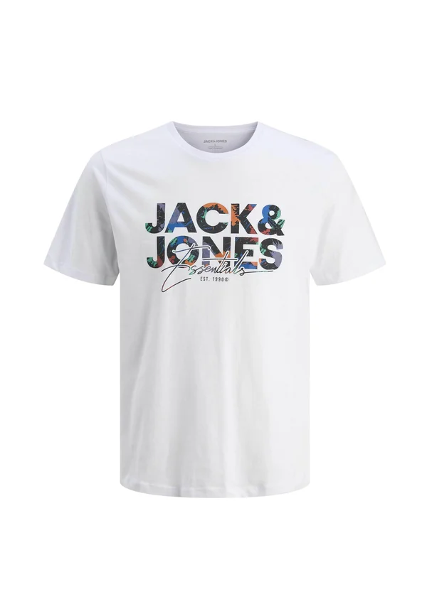 PLUS SIZE LOGO  - Print T-shirt - white