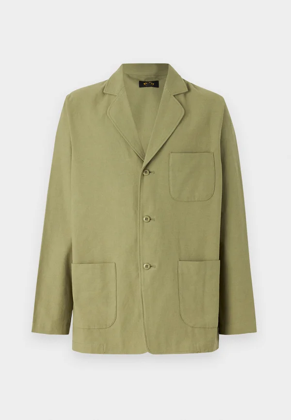 POCKET JACKET UNISEX - Blazer - olive sateen