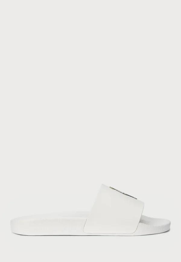 POLO BEAR SLIDE UNISEX - Mules - deckwash white