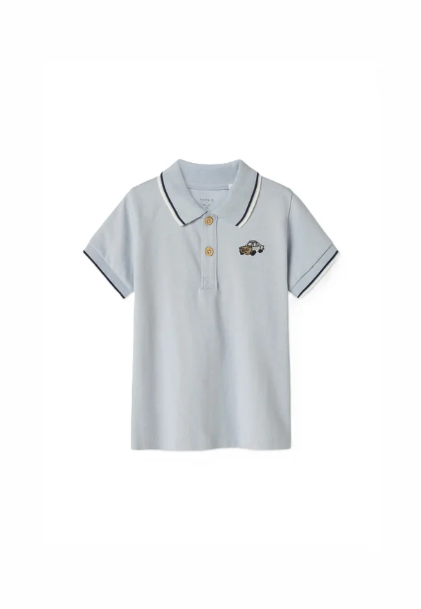 Polo shirt - celestial blue