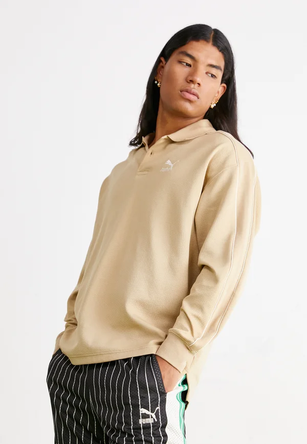 Polo shirt - prairie tan