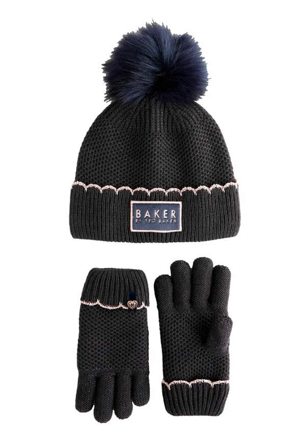 POM AND SET - REGULAR FIT - Gloves - navy