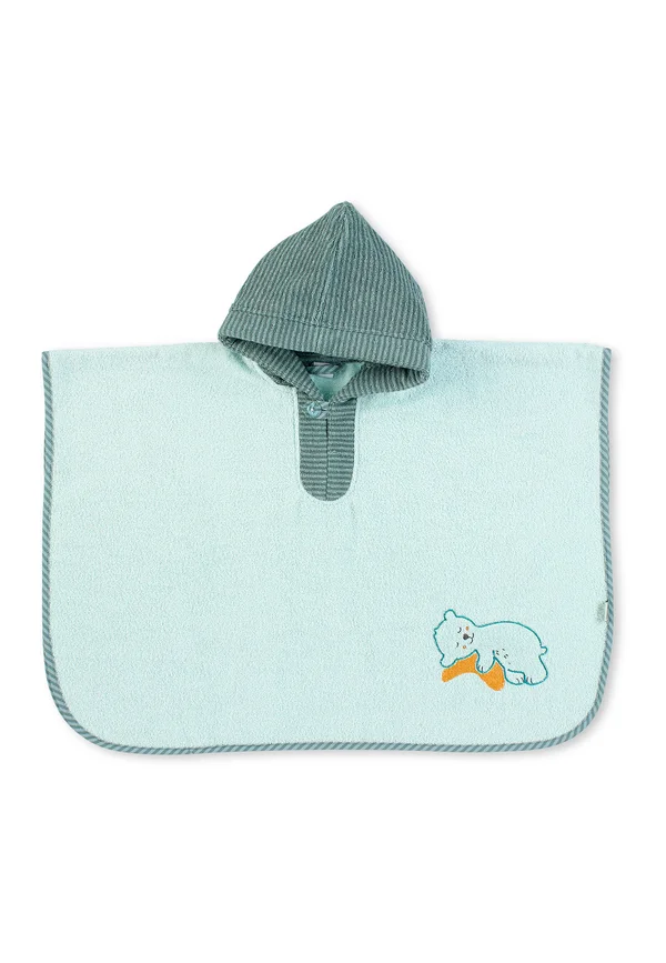 PONCHO BADEPONCHO BEN - Bath towel - hellgrün