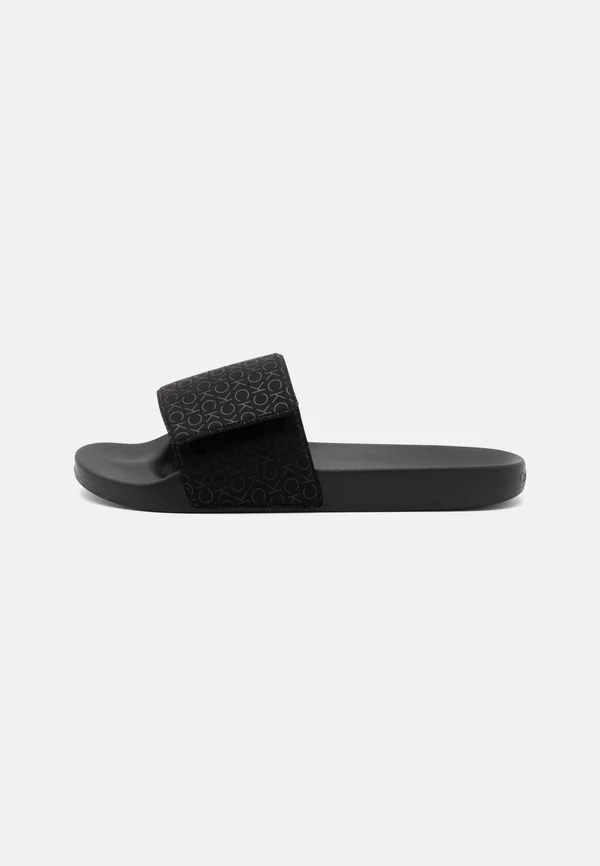 POOL SLIDE - Mules - black