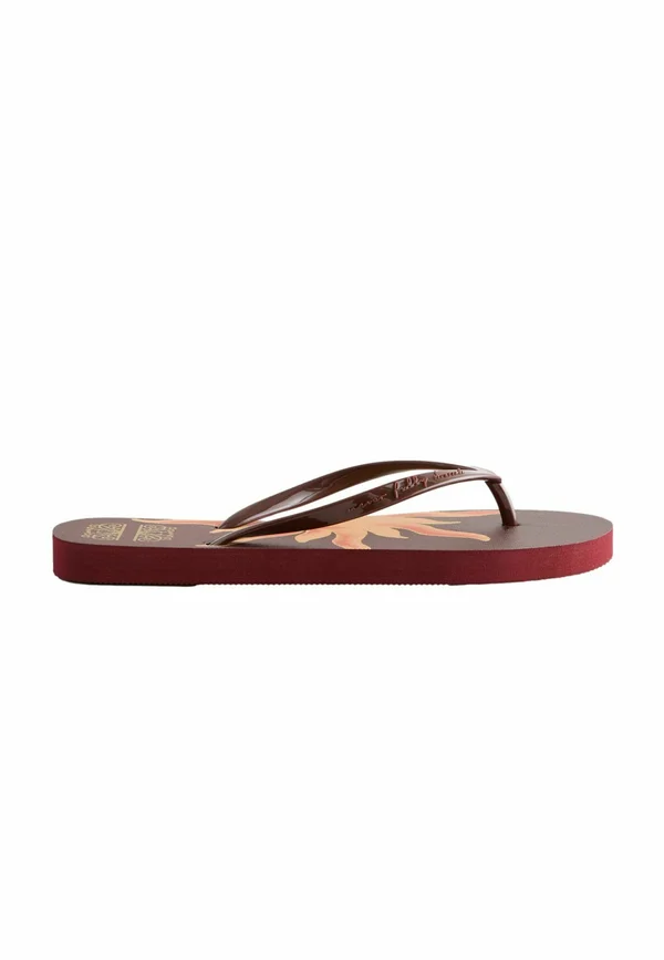 Pool slides - chocolate brown