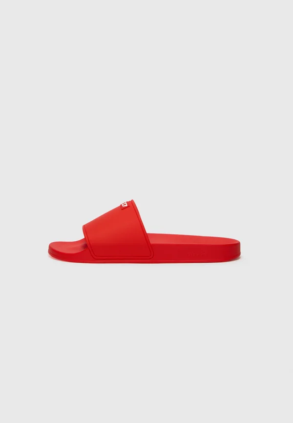 Pool slides - red