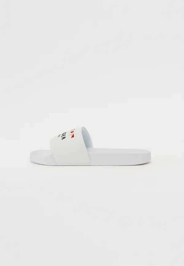 Pool slides - white