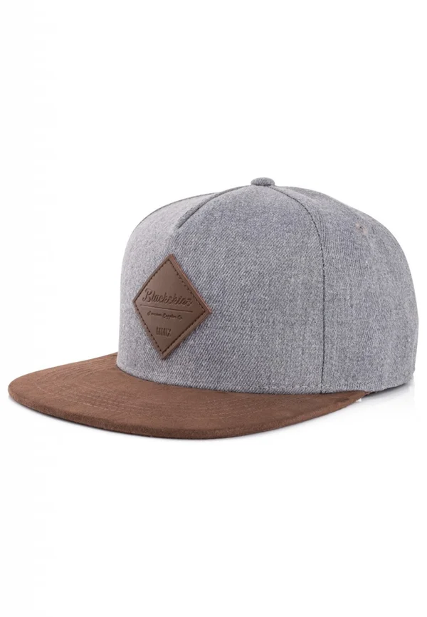 PORT - Cap - grey/brown