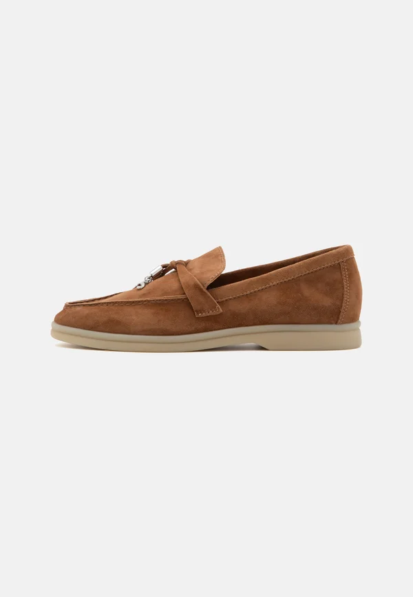 PORTLAND - Slip-ons - cognac