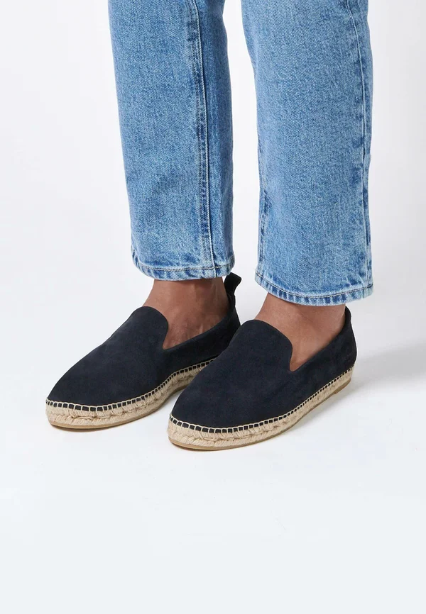 POSITANO - Espadrilles - navy suede
