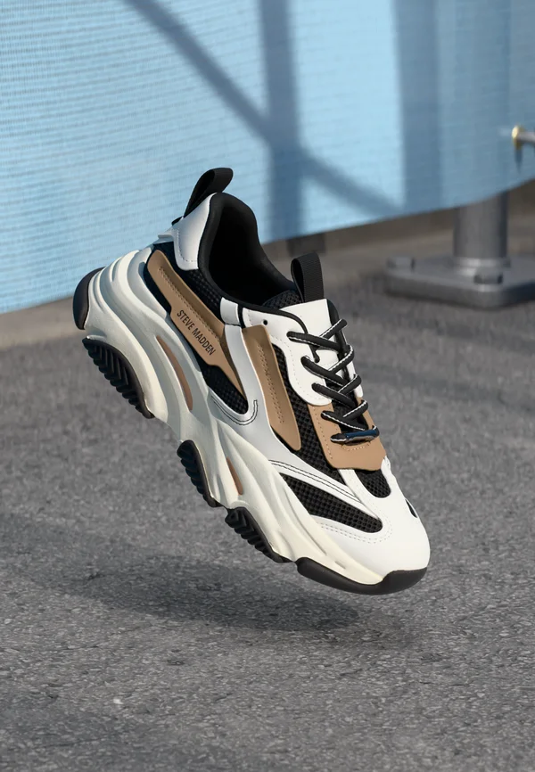 POSSESSION - Trainers - black/tan