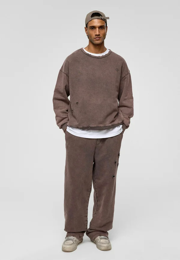 POUL SET - Tracksuit - brown