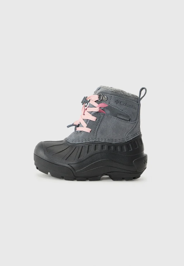 POWDERBUG ALPINE UNISEX - Winter boots - graphite/pink haze