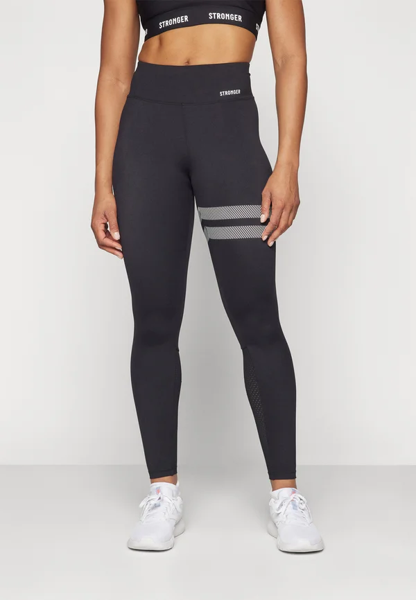 POWER  - Leggings - Trousers - black