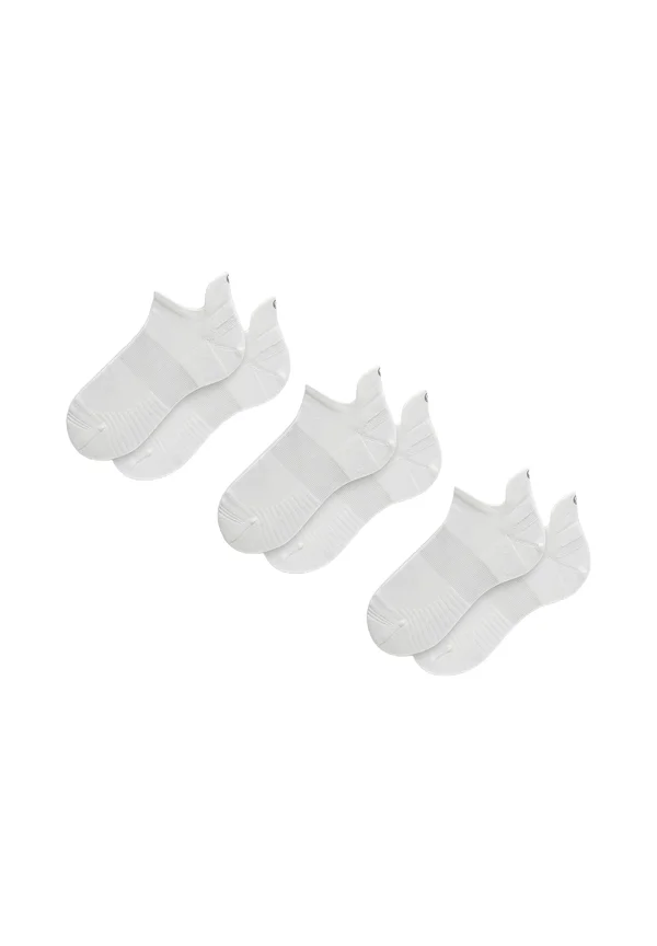 POWER STRIDE 3 PACK - Trainer socks - white