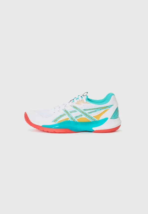 POWERBREAK - Volleyball shoes - white/sea glass