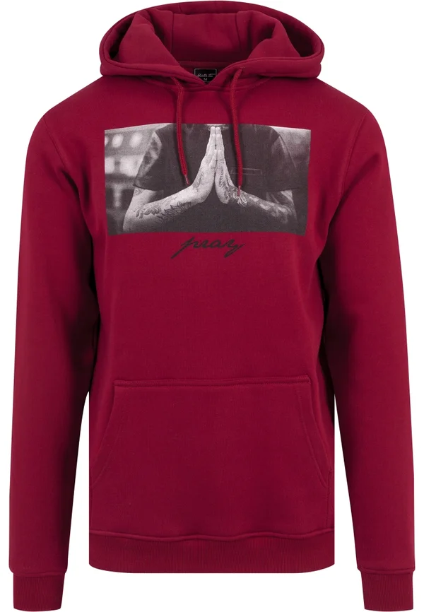 PRAY - Hoodie - ruby