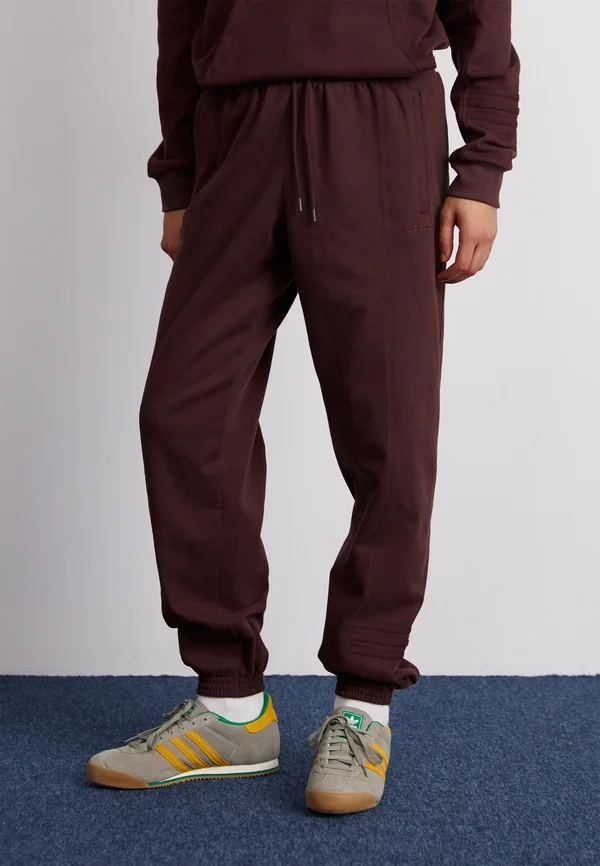 PRE-LOVED - Tracksuit bottoms - shadow brown