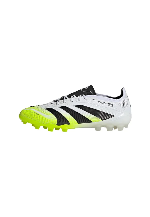 PREDATOR ELITE 2G/3G ARTIFICIAL GROUND FOOTBALL BOOTS - Football boots artificial grass - cloud white   core black   lucid lemon