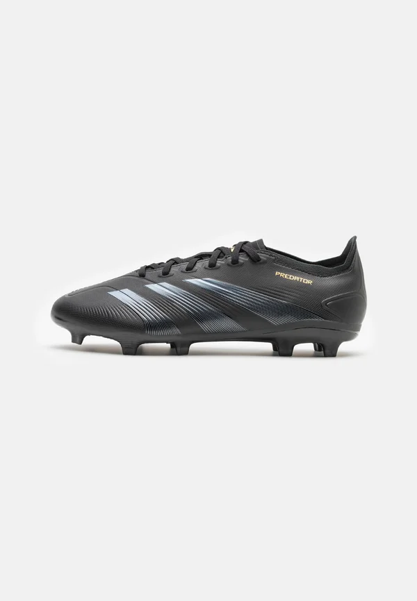 PREDATOR LEAGUE FIRM GROUND - Firm-ground football boots - core black/carbon/gold metallic