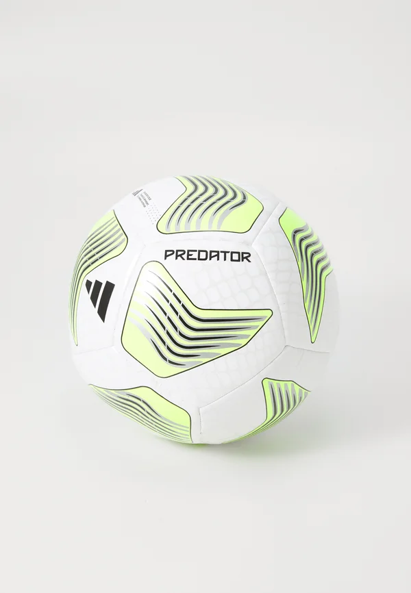 PREDATOR TRAINING BALL - Football - white/lucid lemon/black