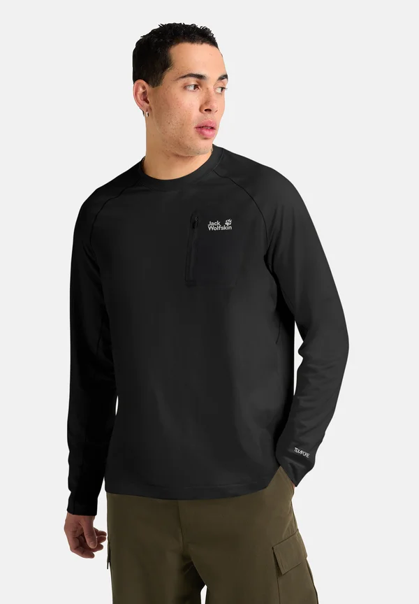 PRELIGHT CREW - Long sleeved top - black