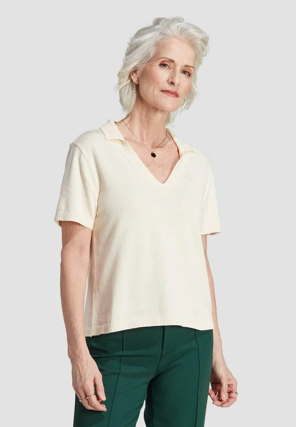 PREMIUM ESSENTIALS OPEN  - Polo shirt - white
