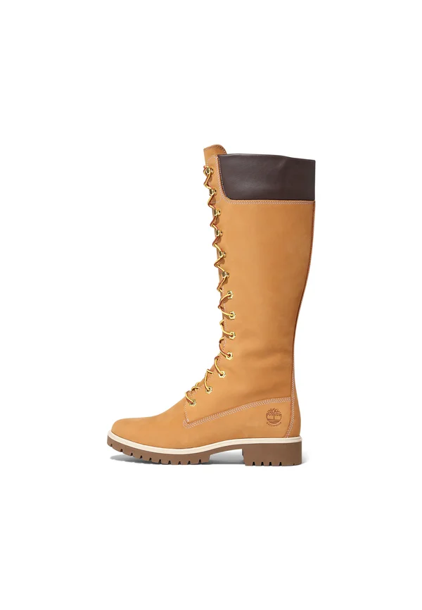 PREMIUM - Lace-up boots - wheat