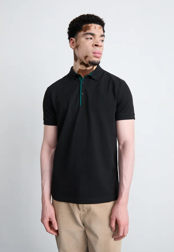 PREMIUM SLIM  - Polo shirt - black