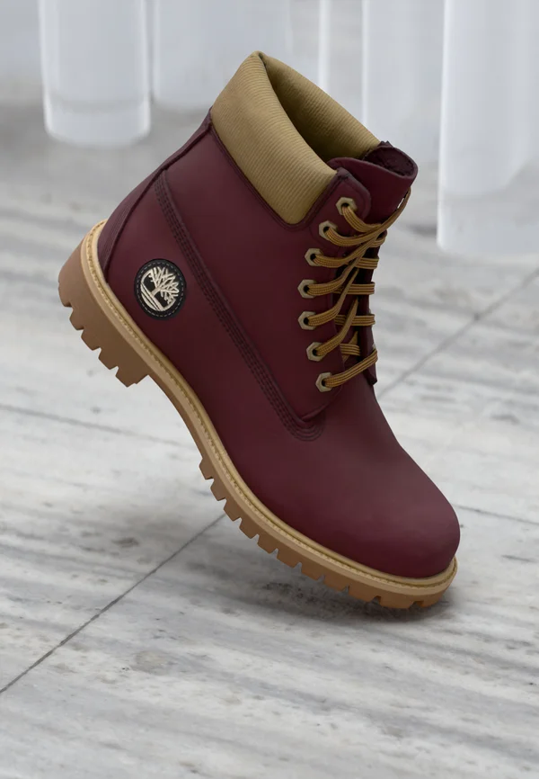 PREMIUM UNISEX - Lace-up ankle boots - burgundy