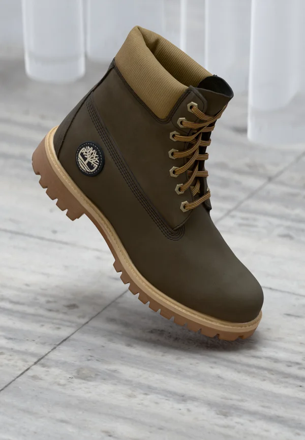 PREMIUM UNISEX - Lace-up ankle boots - dark brown/olive