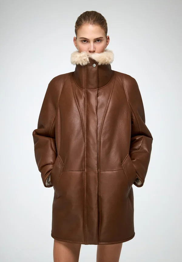 PRESCILLIA - Winter coat - camel